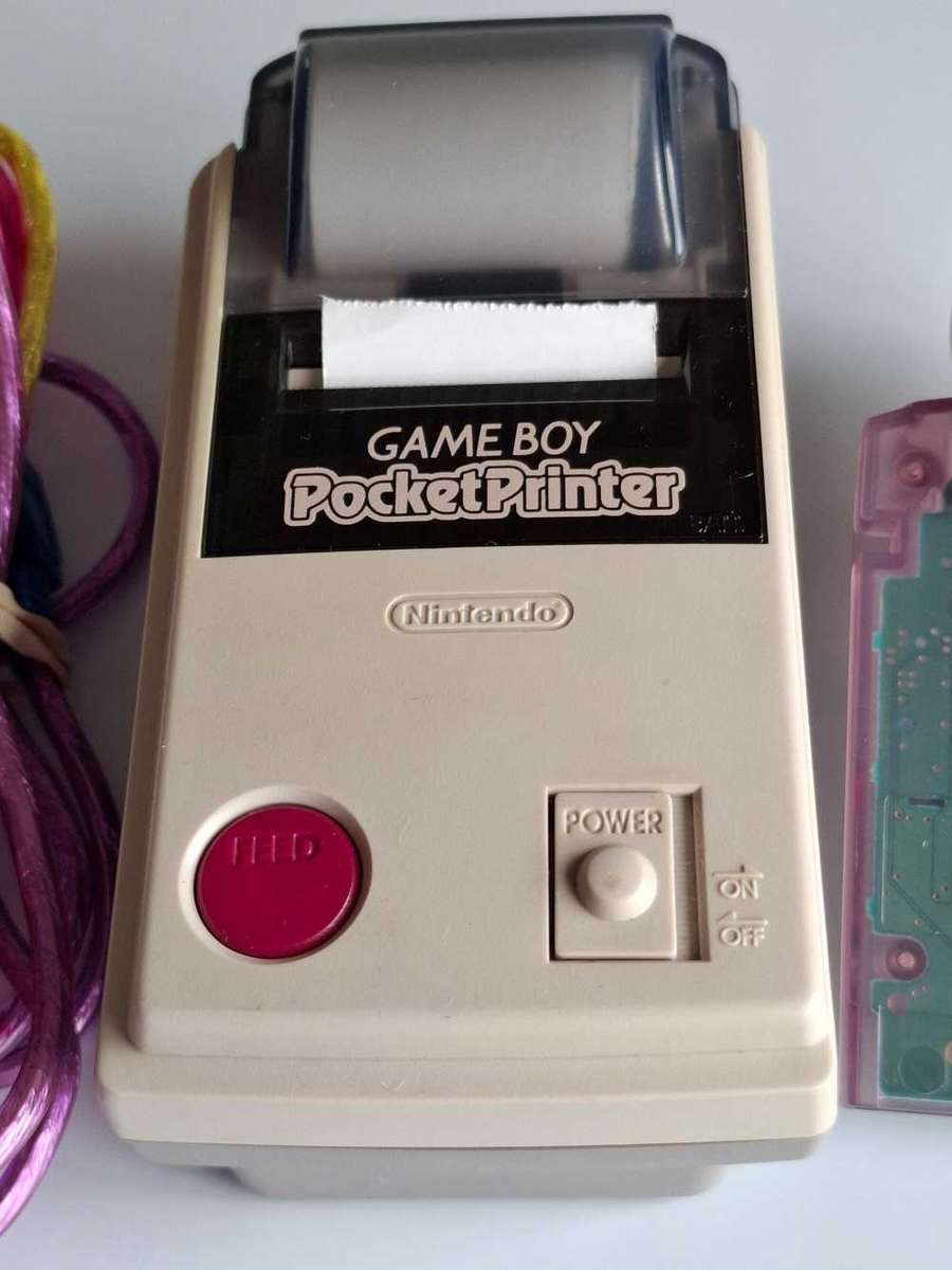 Gameboy Pocket Printer +Camera