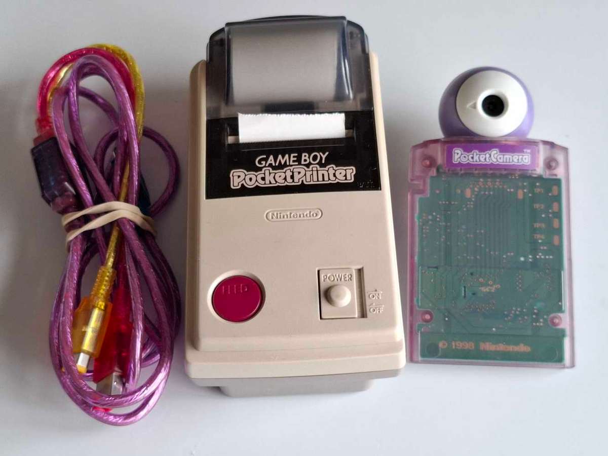 Gameboy Pocket Printer +Camera