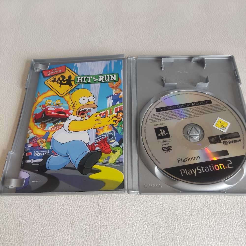The Simpsons Hit & Run Playstation 2 Platinum PAL