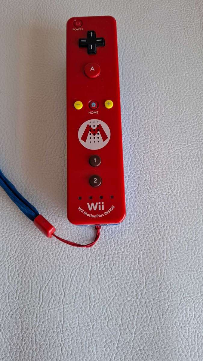 Wii Remote Plus Mario Controller Nintendo