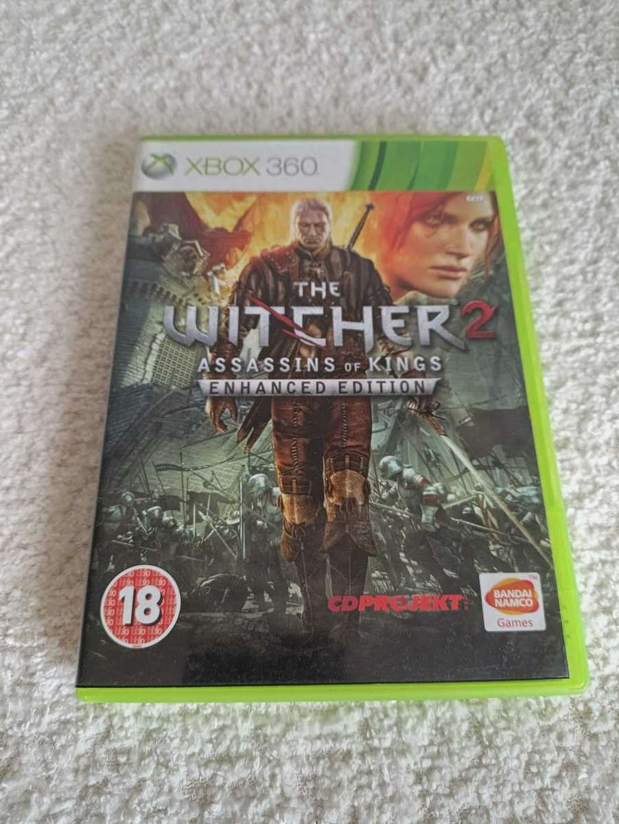 The Witcher 2 Assasins of Kings Enhanced Edition Xbox 360 PAL Region /missing disc as is