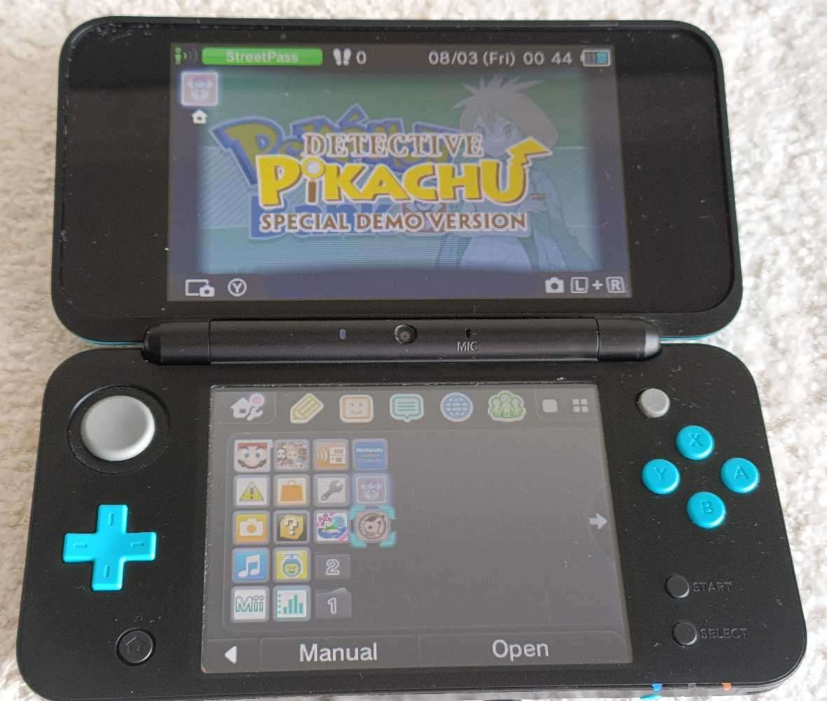 'New' Nintendo 2Ds Xl Console +, Original Charger