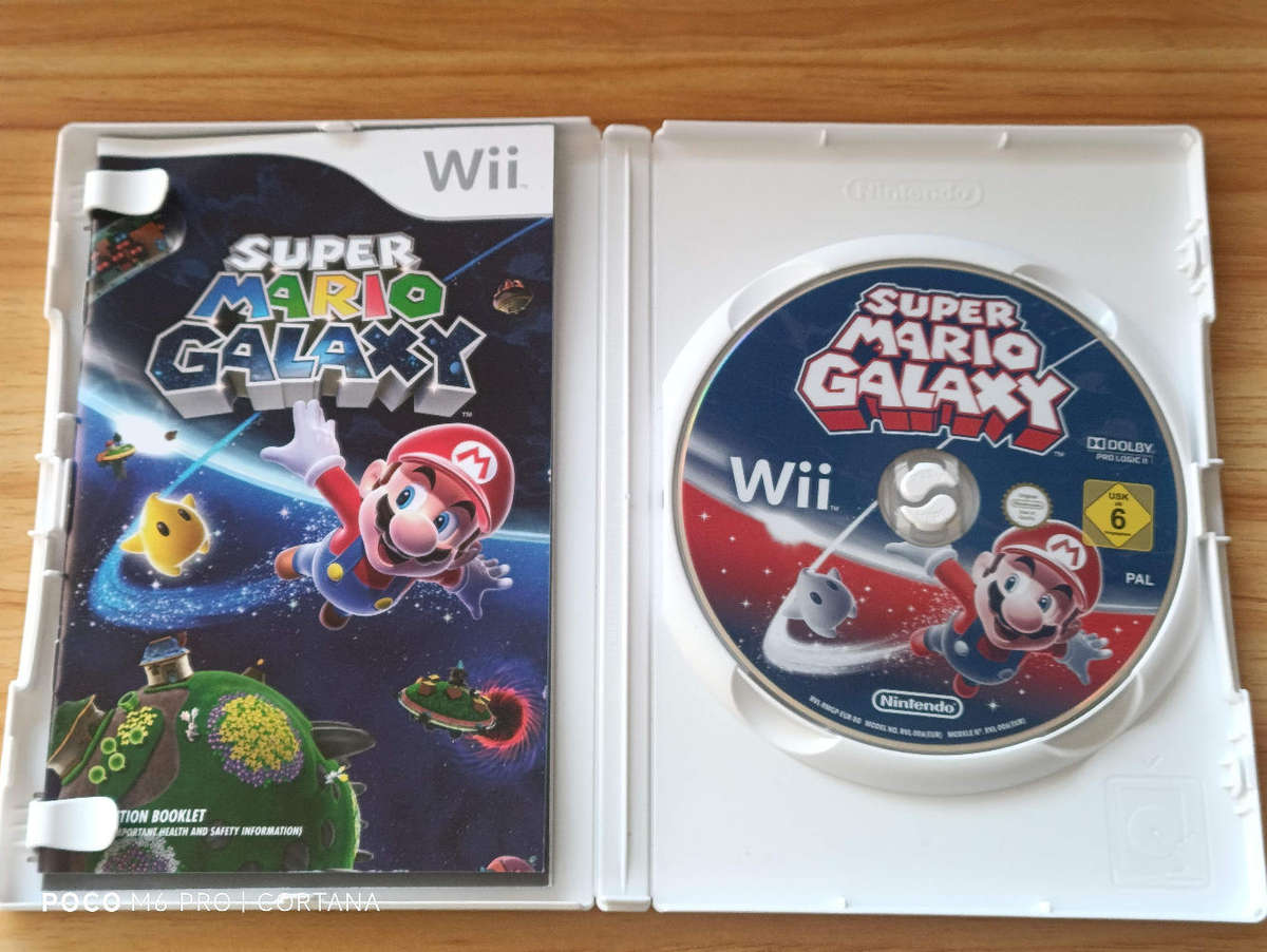 Super Mario Galaxy Nintendo Wii PAL