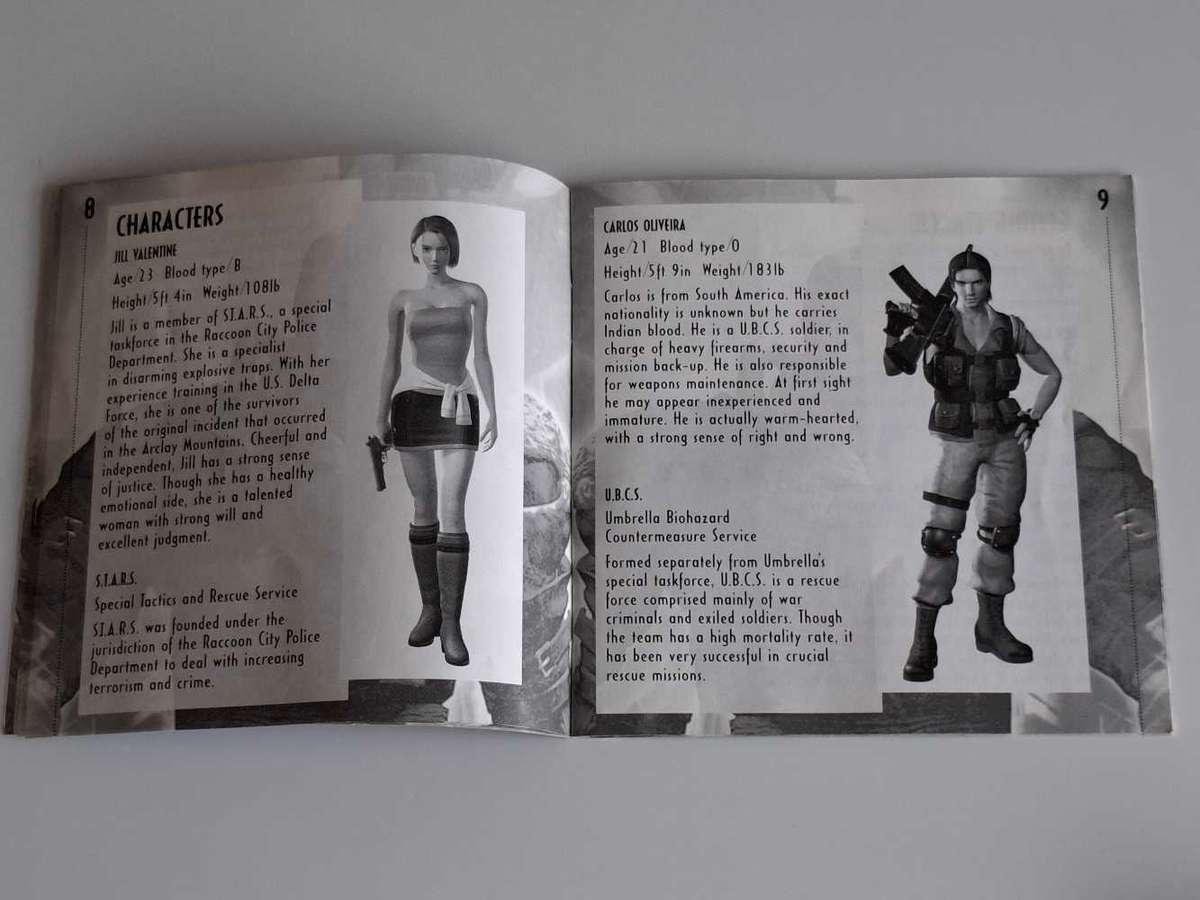 Resident Evil 3 Playstation 1 PAL