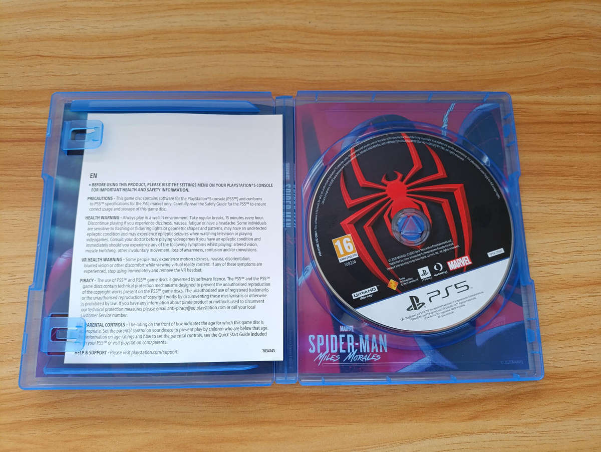 Spider - Man Miles Morales PS 5