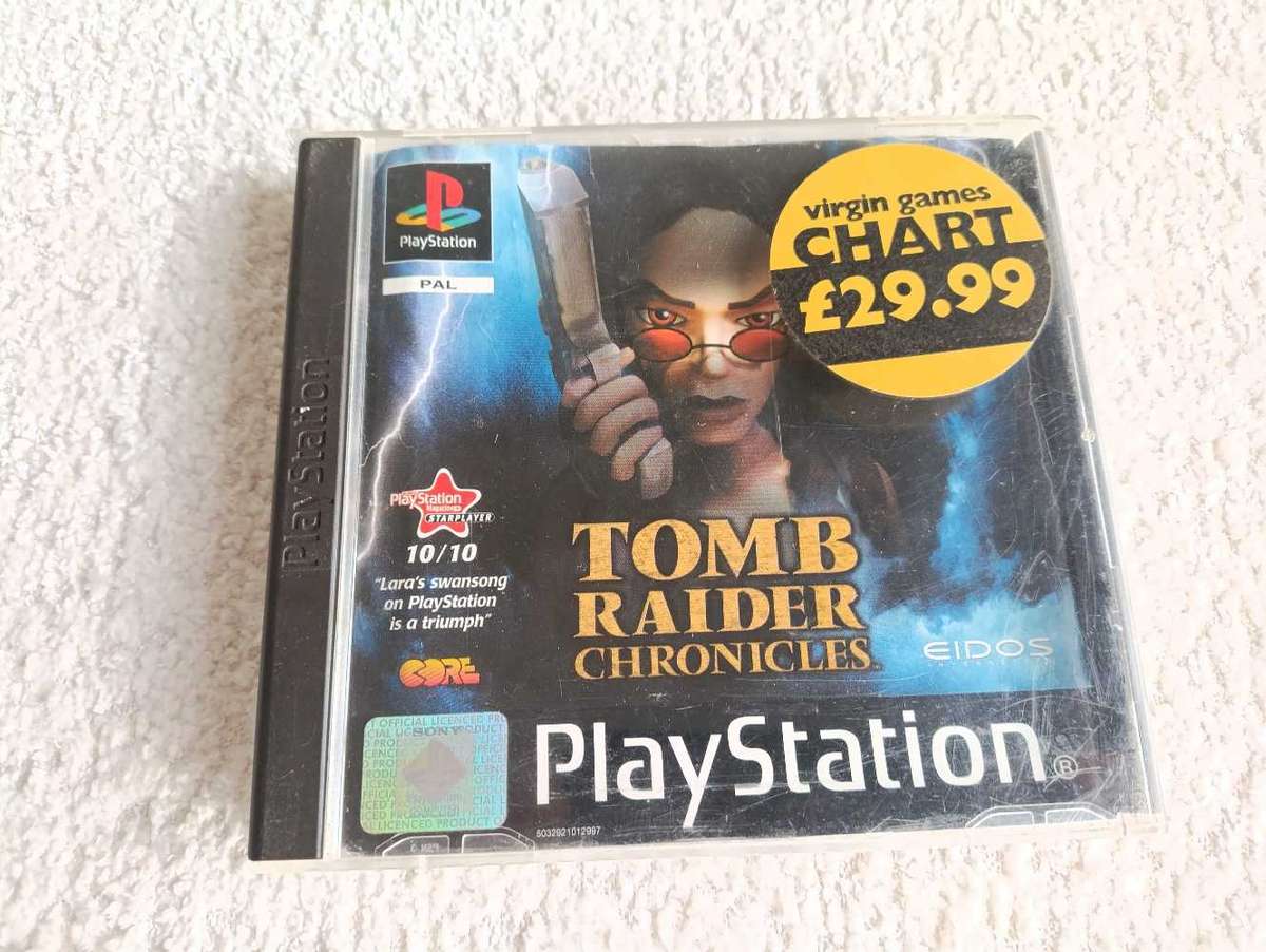 Tomb Raider Chronicles Playstation 1 PAL