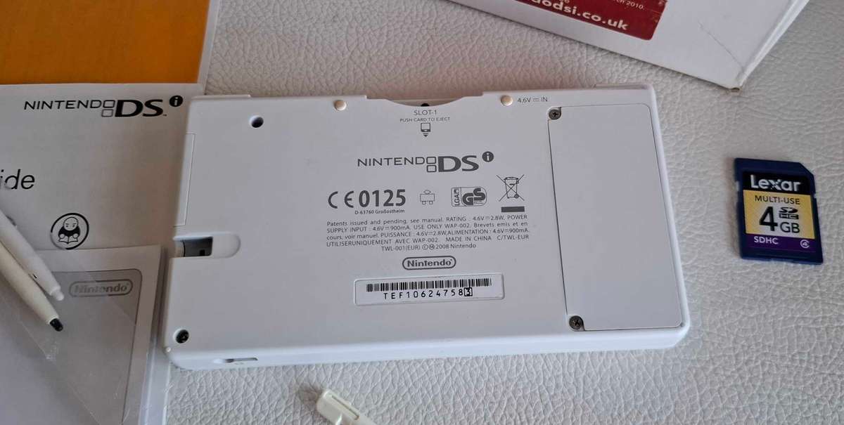 Nintendo Dsi Console White