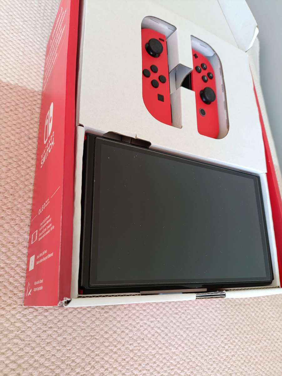 Nintendo Switch Oled Console Mario Edition +Box