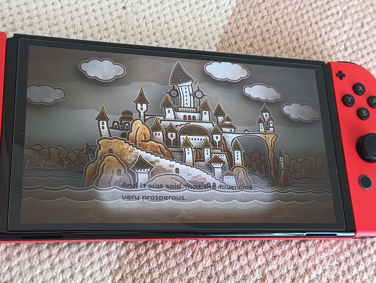 Nintendo Switch Oled Console Mario Edition +Box