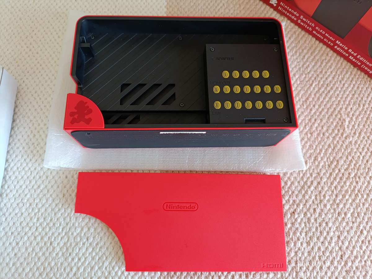 Nintendo Switch Oled Console Mario Edition +Box