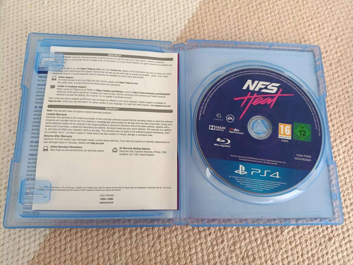 Need for Speed Heat PS 4