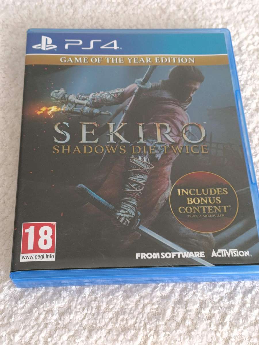 Sekiro Shadows Die Twice Game of The Year Edition PS 4