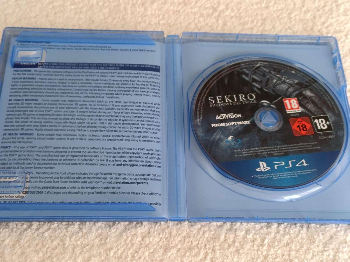 Sekiro Shadows Die Twice Game of The Year Edition PS 4