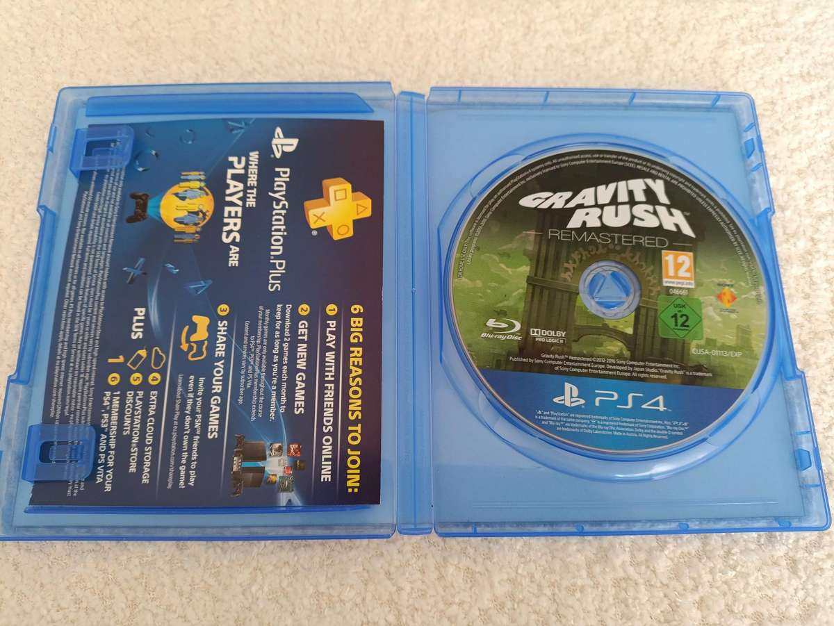 Gravity Rush Remastered PS 4