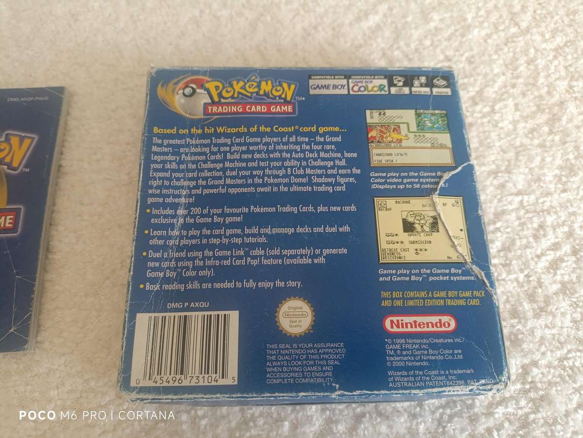 Pokémon Trading Card Game Game Boy Color