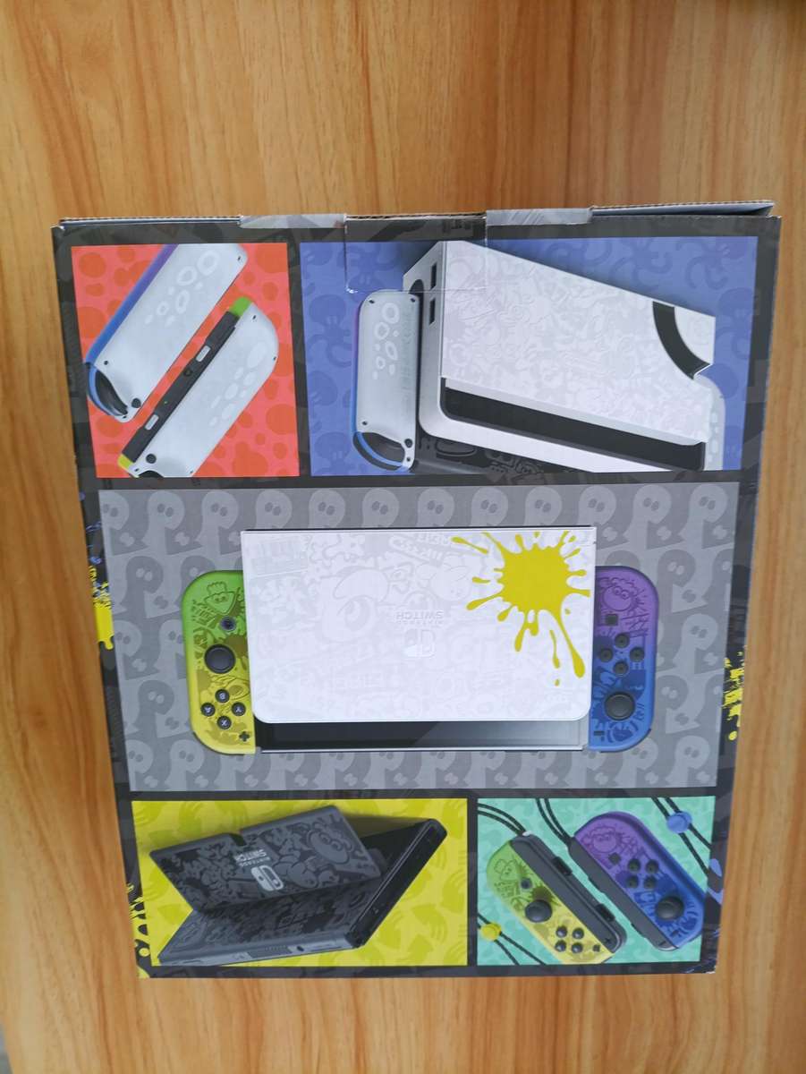 Nintendo Switch Oled Console Splatoon Edition +Box
