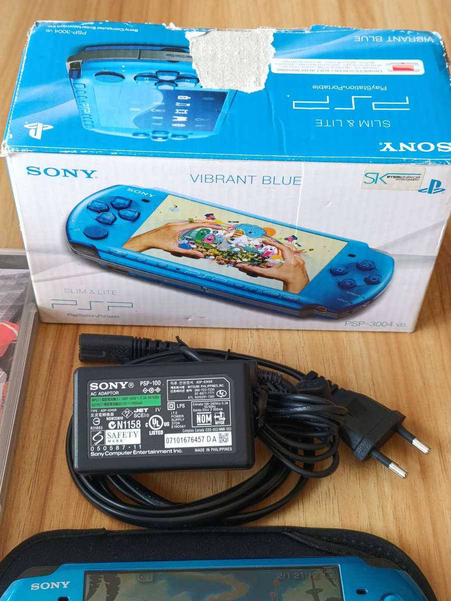 Sony PSP Vibrant Blue +Box
