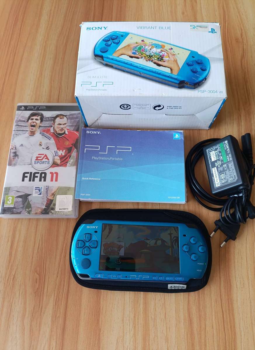 Sony PSP Vibrant Blue +Box