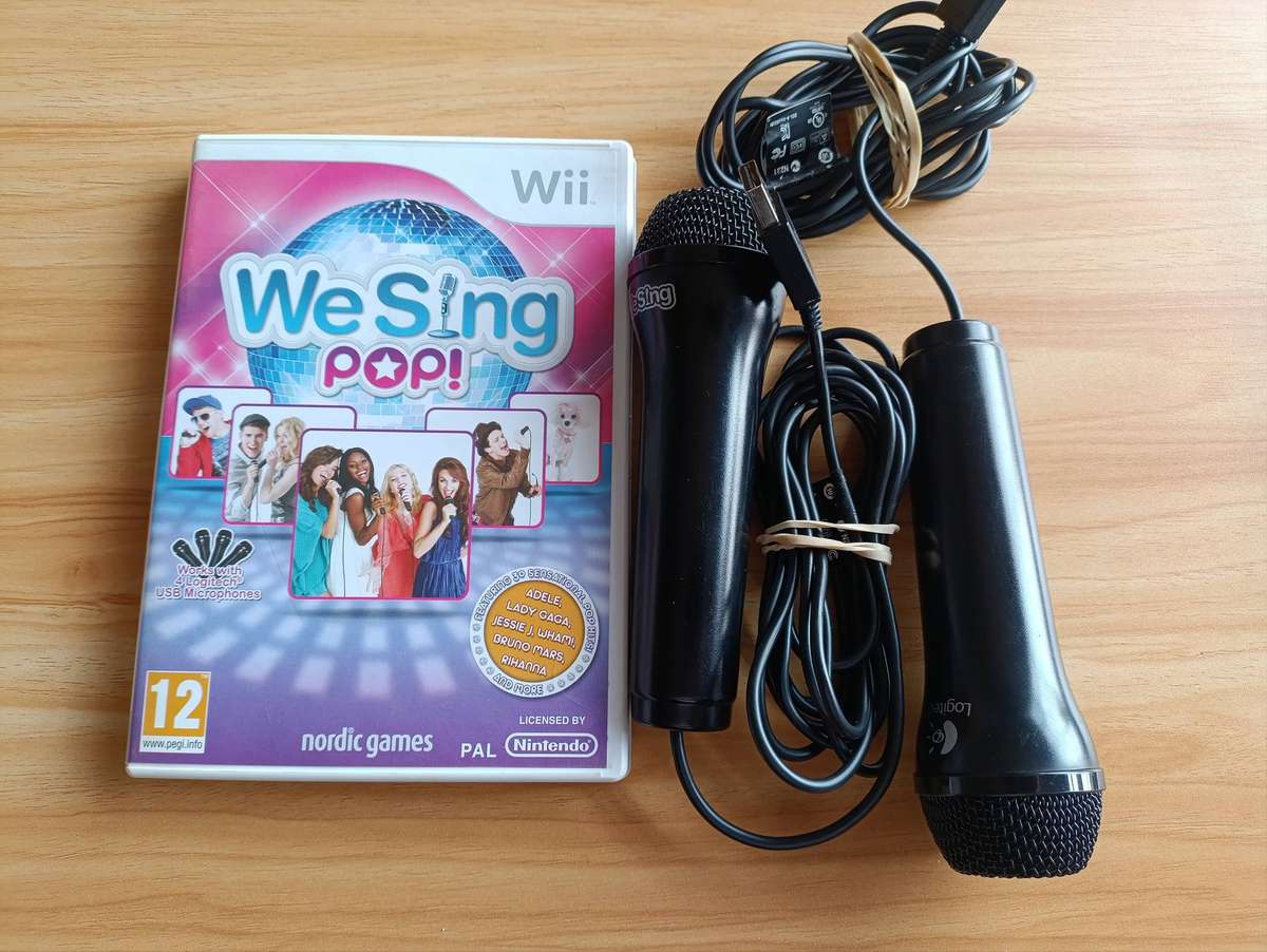 We Sing Pop Nintendo Wii +Microphones