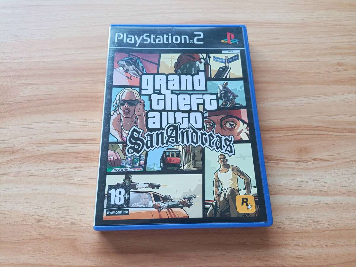 Grand Theft Auto :San Andreas Ps2 CIB PAL