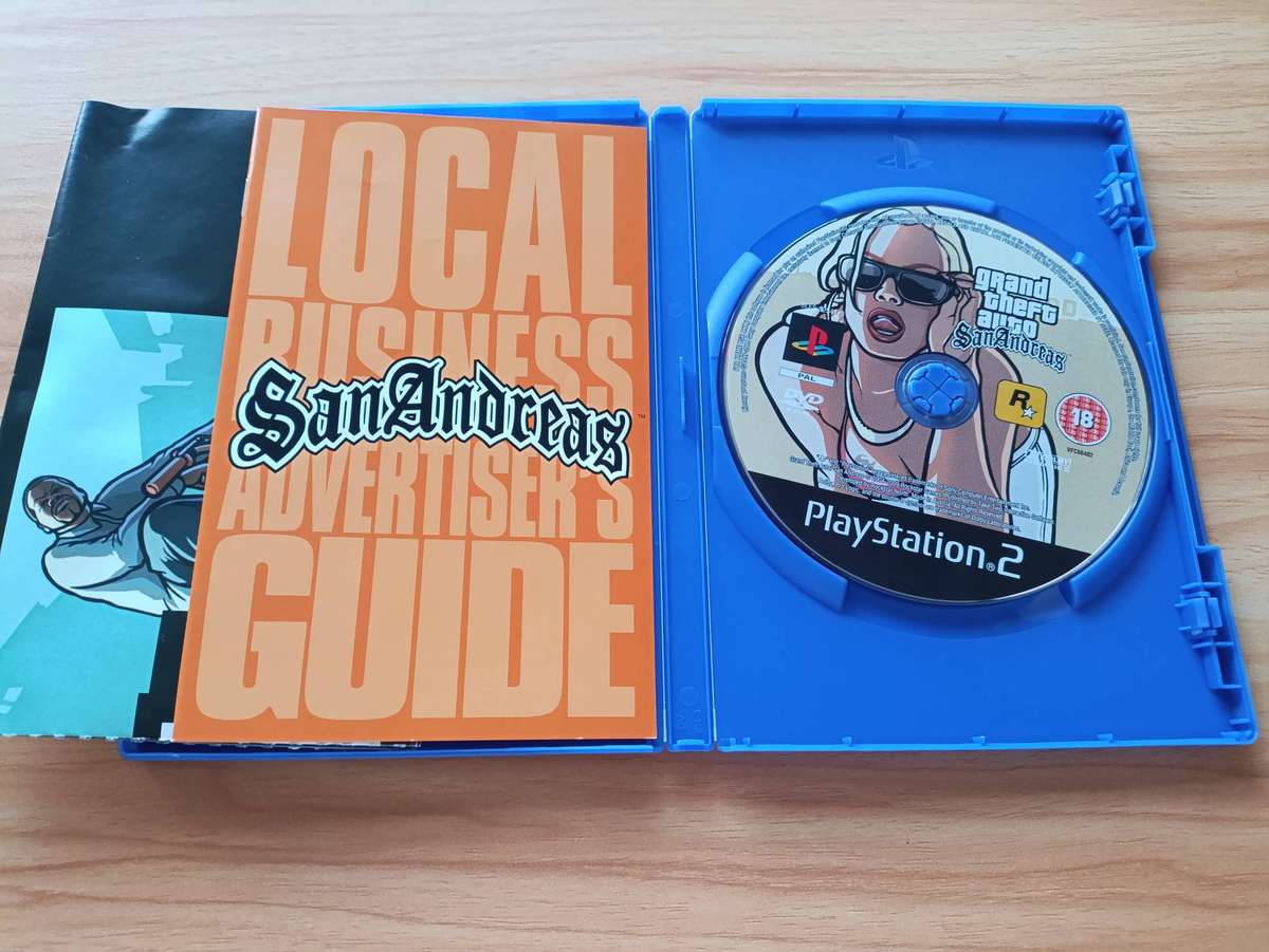 Grand Theft Auto :San Andreas Ps2 CIB PAL