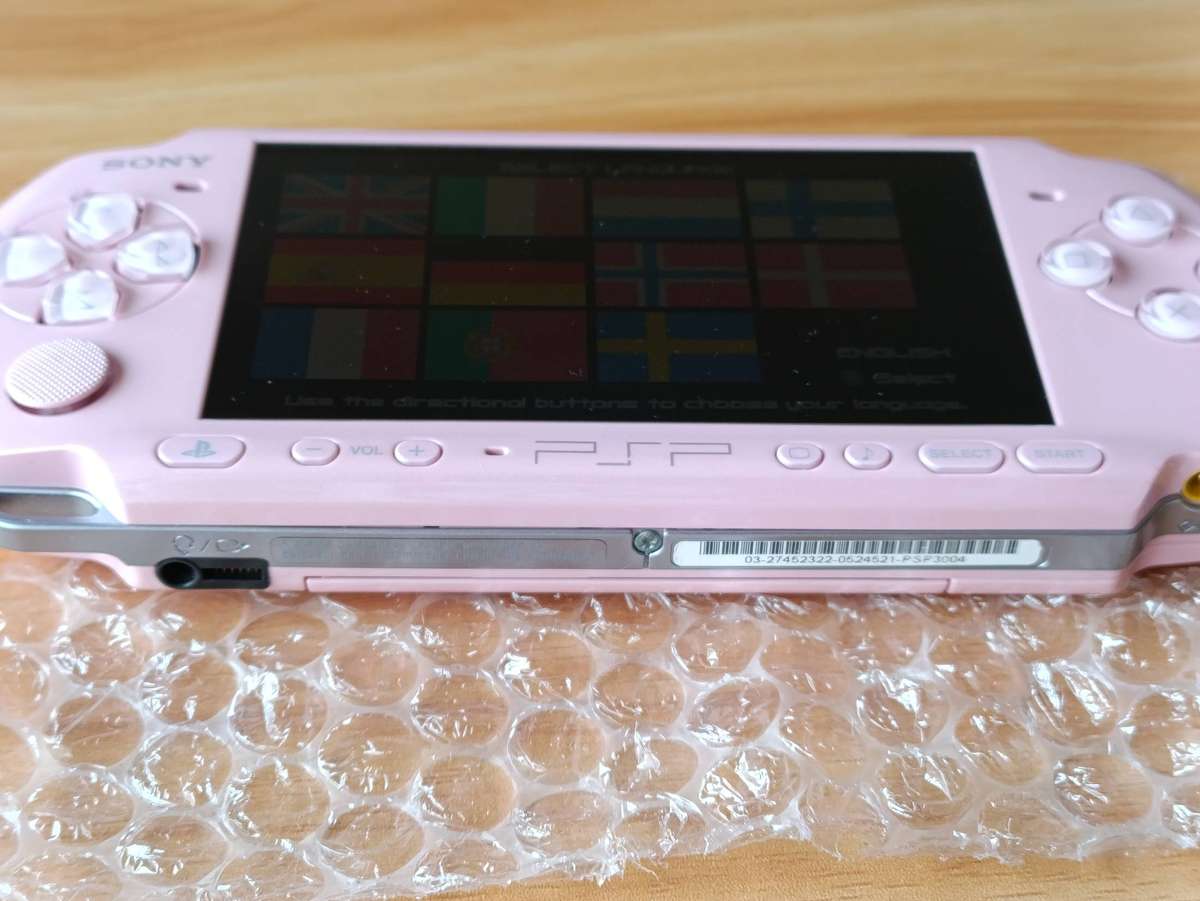 Sony Psp 'Blossom' Pink +Original Charger