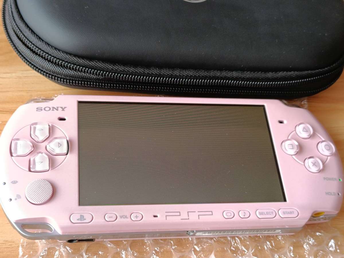 Sony Psp 'Blossom' Pink +Original Charger