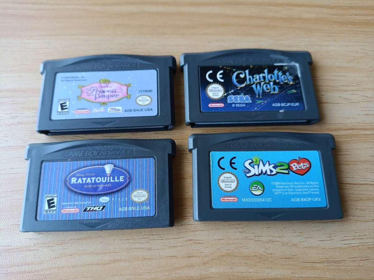 Nintendo Gameboy Gba game Bundle