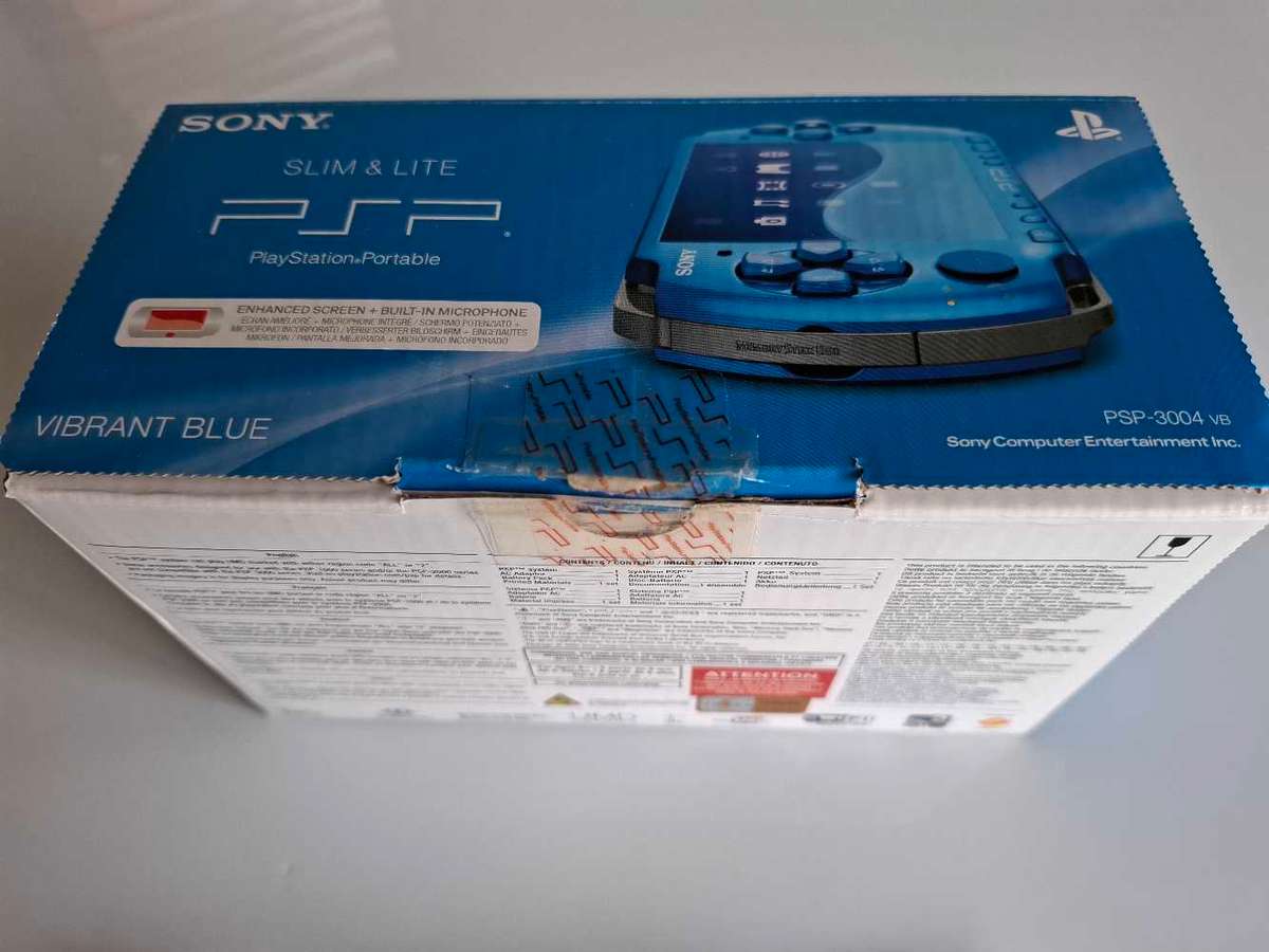 Psp Console +Box + Games