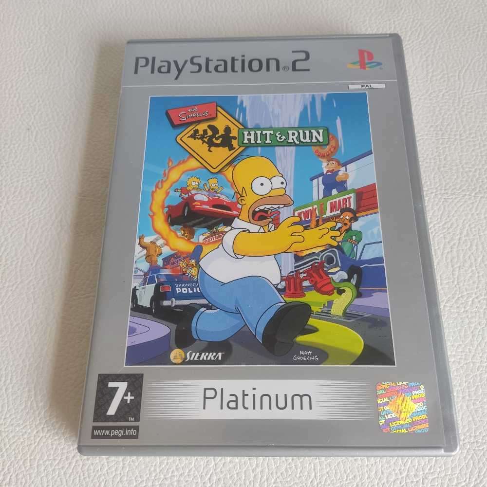The Simpsons Hit & Run Playstation 2 Platinum PAL