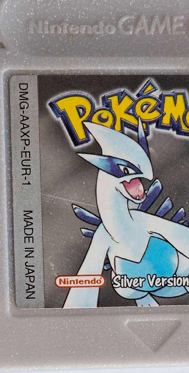 Pokémon Silver Version Nintendo Gameboy