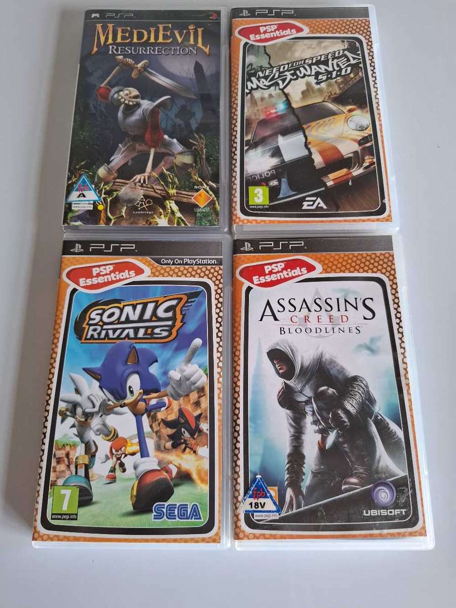 Psp Console +Box + Games