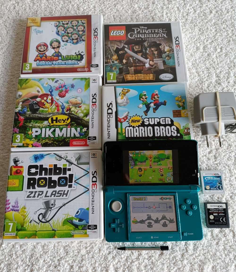 Nintendo 3ds Console with Games Bundle