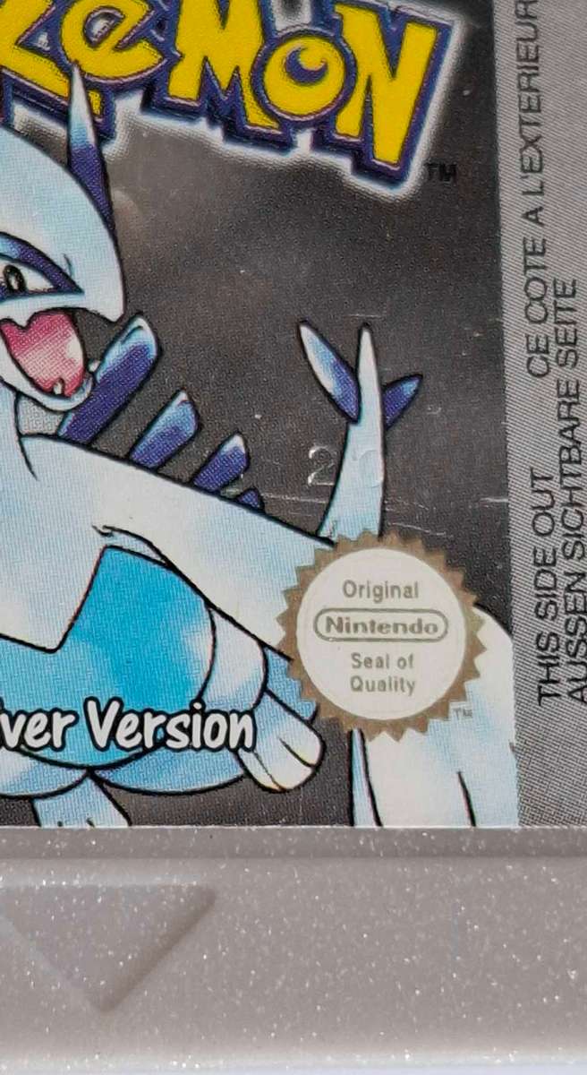 Pokémon Silver Version Nintendo Gameboy