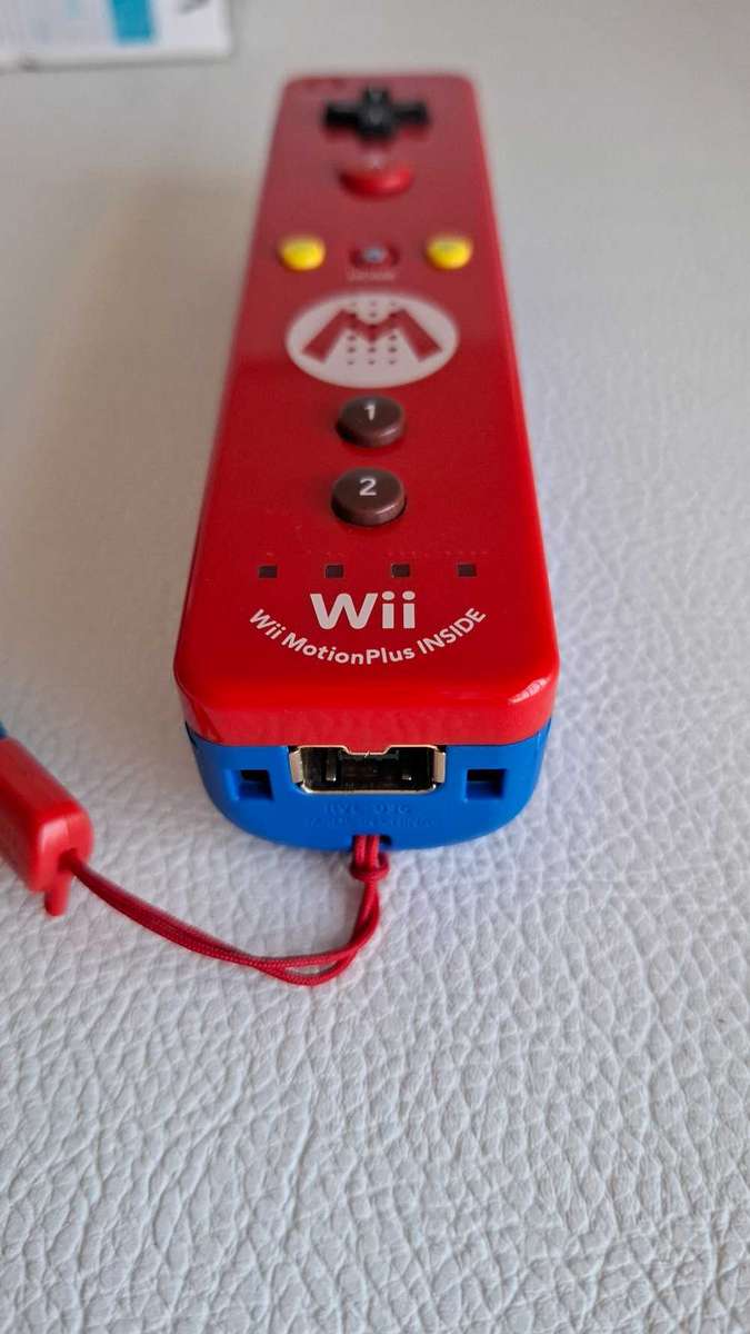 Wii Remote Plus Mario Controller Nintendo