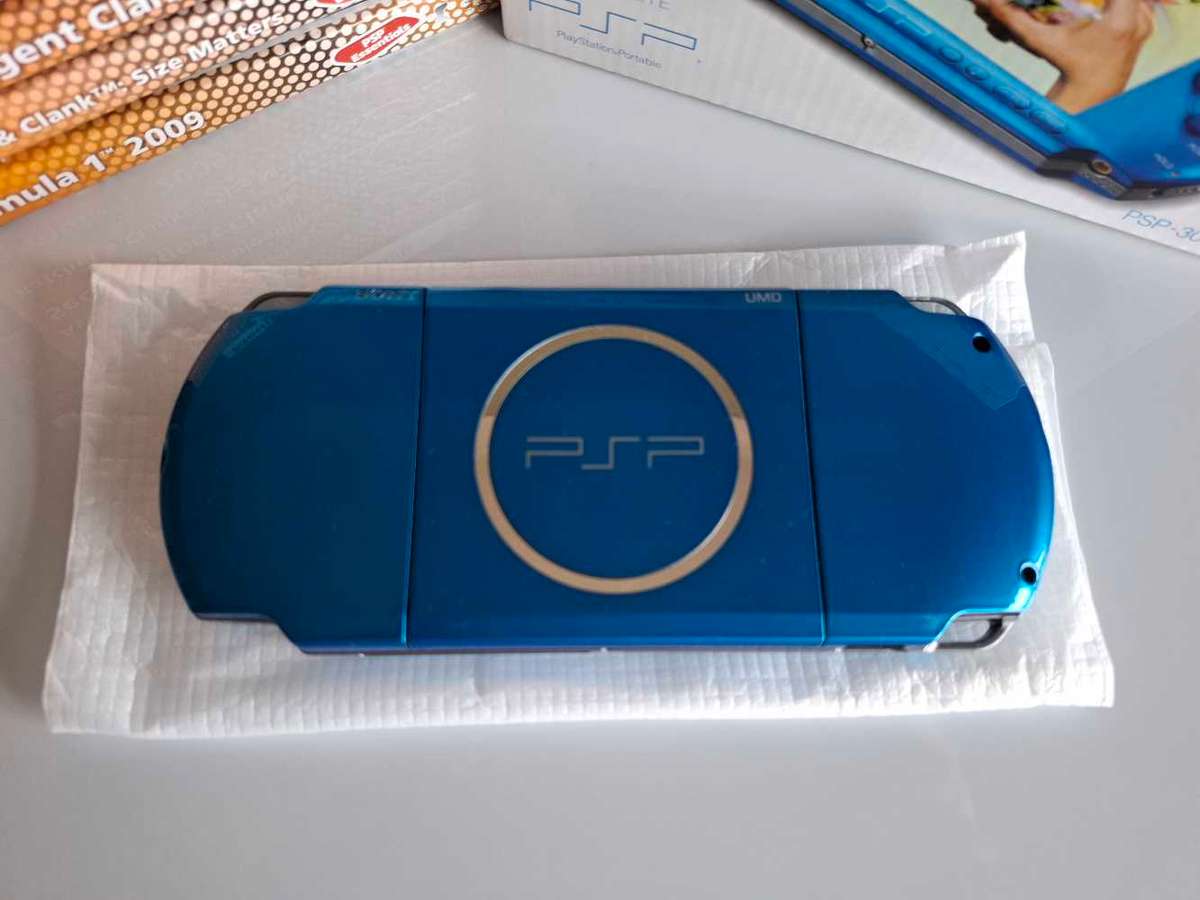 Psp Console +Box + Games