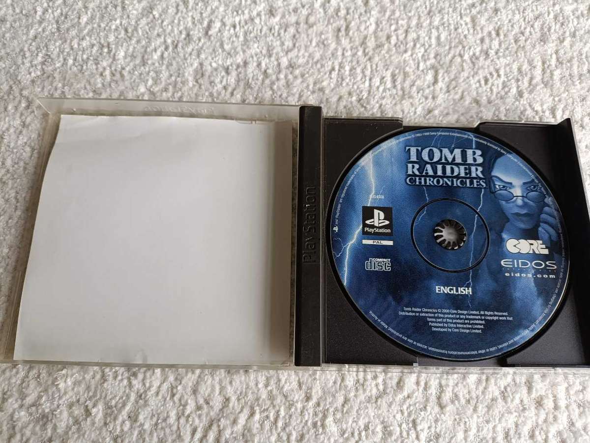 Tomb Raider Chronicles Playstation 1 PAL