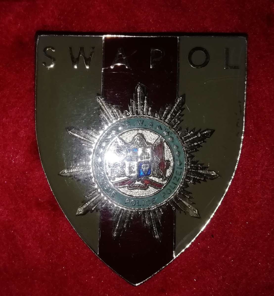 SWAPOL Shoulder flash - grey