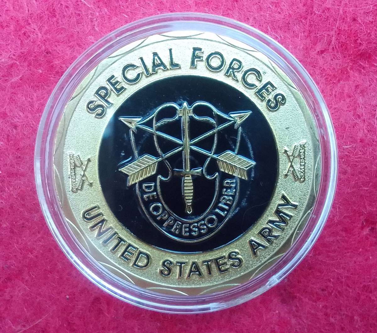 Green Beret Military Challenge coin