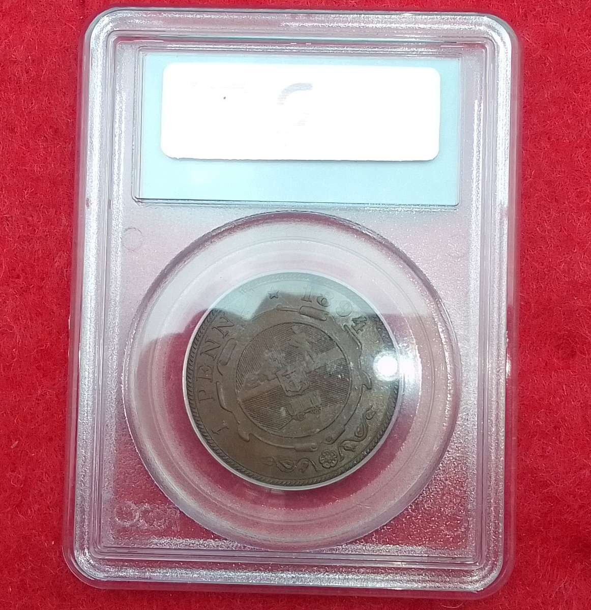 1894 (1 PENNY AU58)