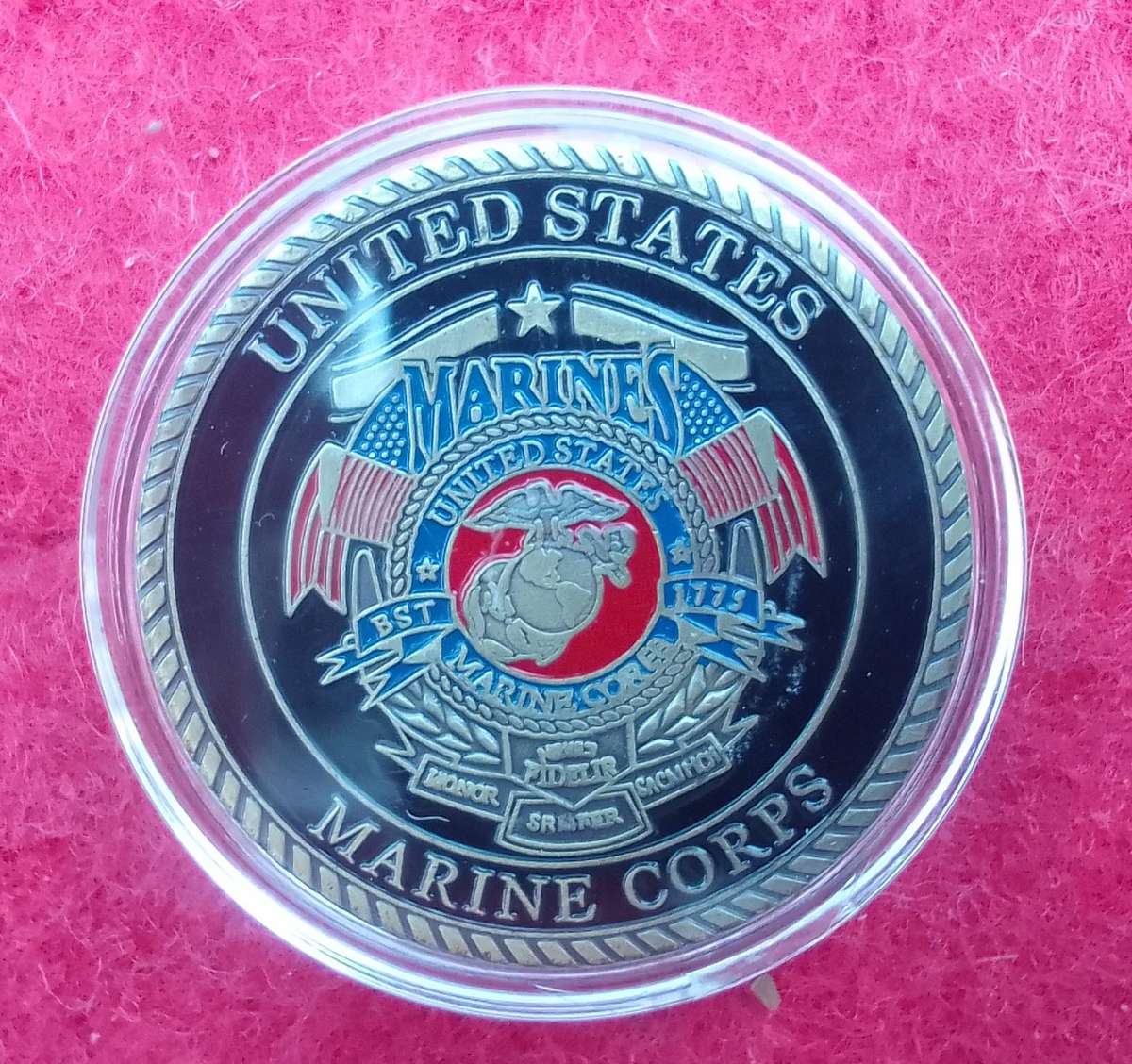 US Marine Corps ( Release the dogs of war ) challenge coin