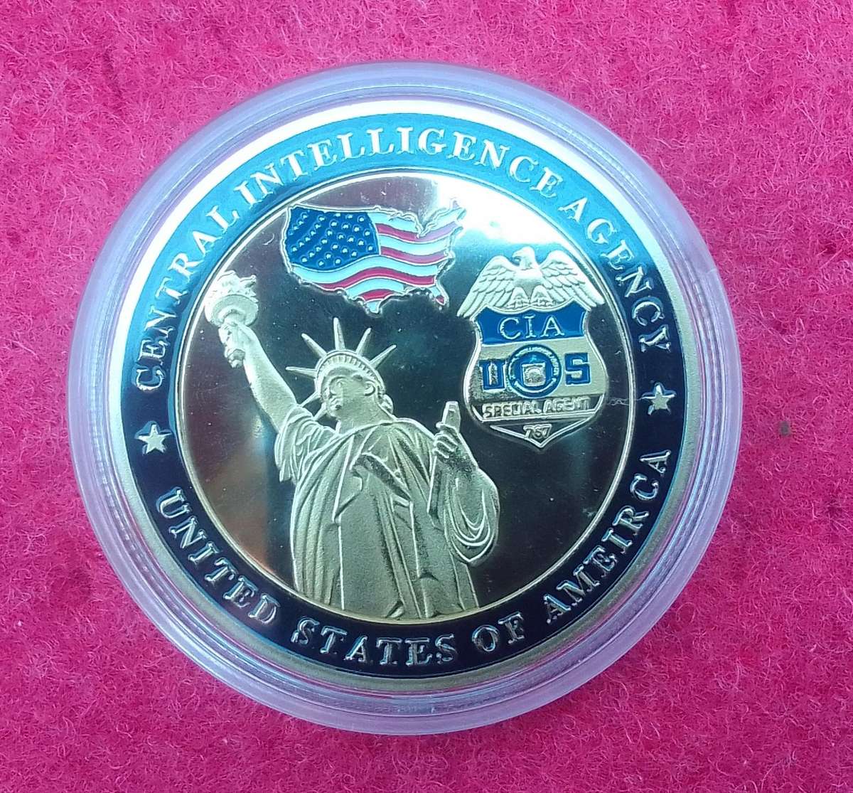 CIA ( Silent Warriors  ) challenge coin