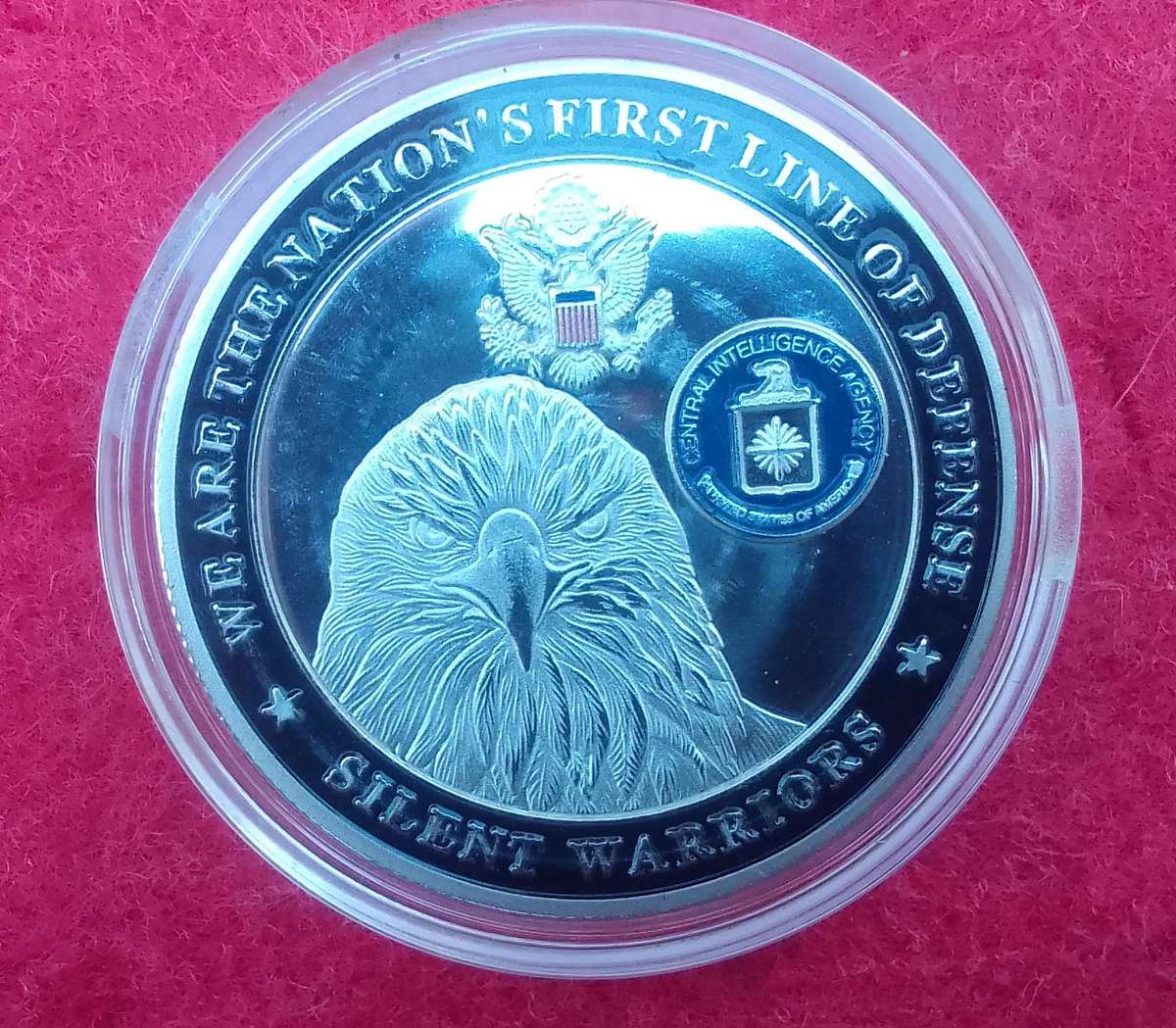 CIA ( Silent Warriors  ) challenge coin