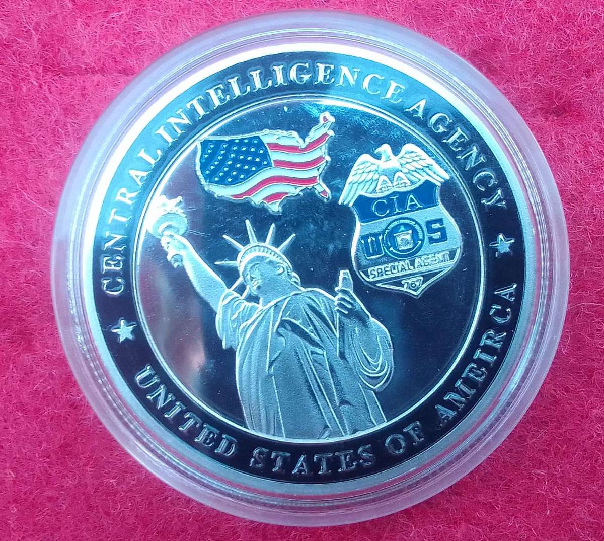 CIA ( Silent Warriors  ) challenge coin