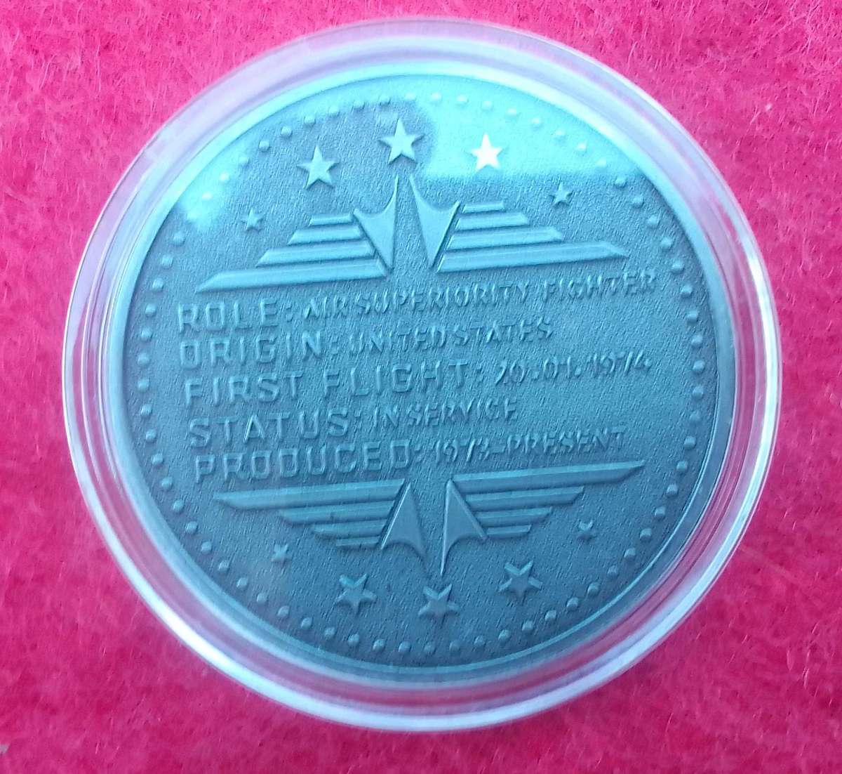 F-16 F. Falcon challenge coin