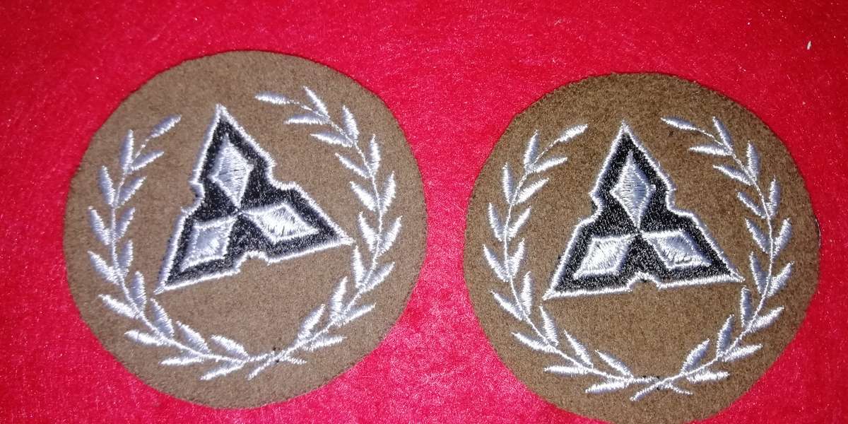 SWATF WARRANT OFFICER CLASS 2 RANK BADGE SET