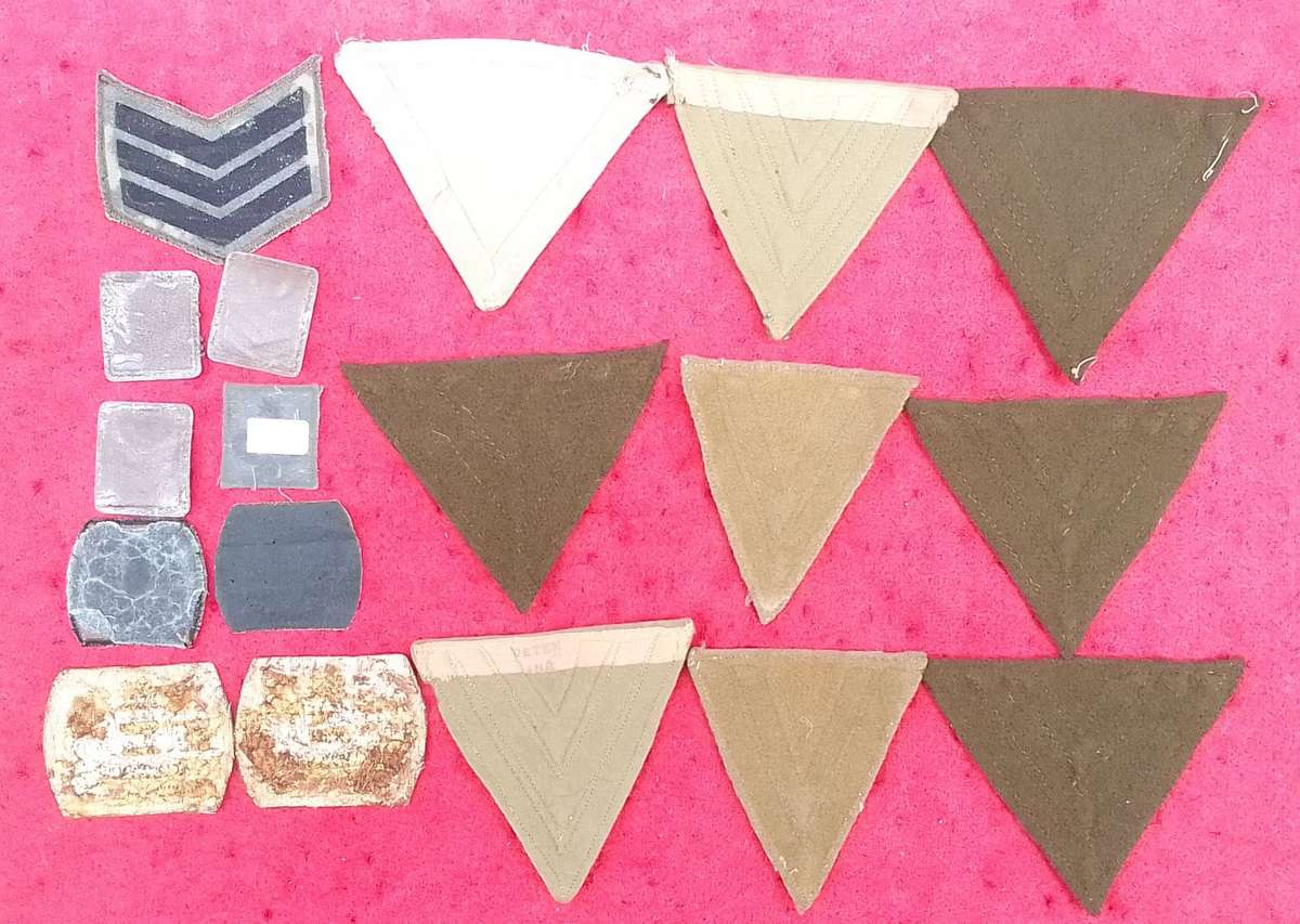 LOT OF SADF MATERIAL RANKS