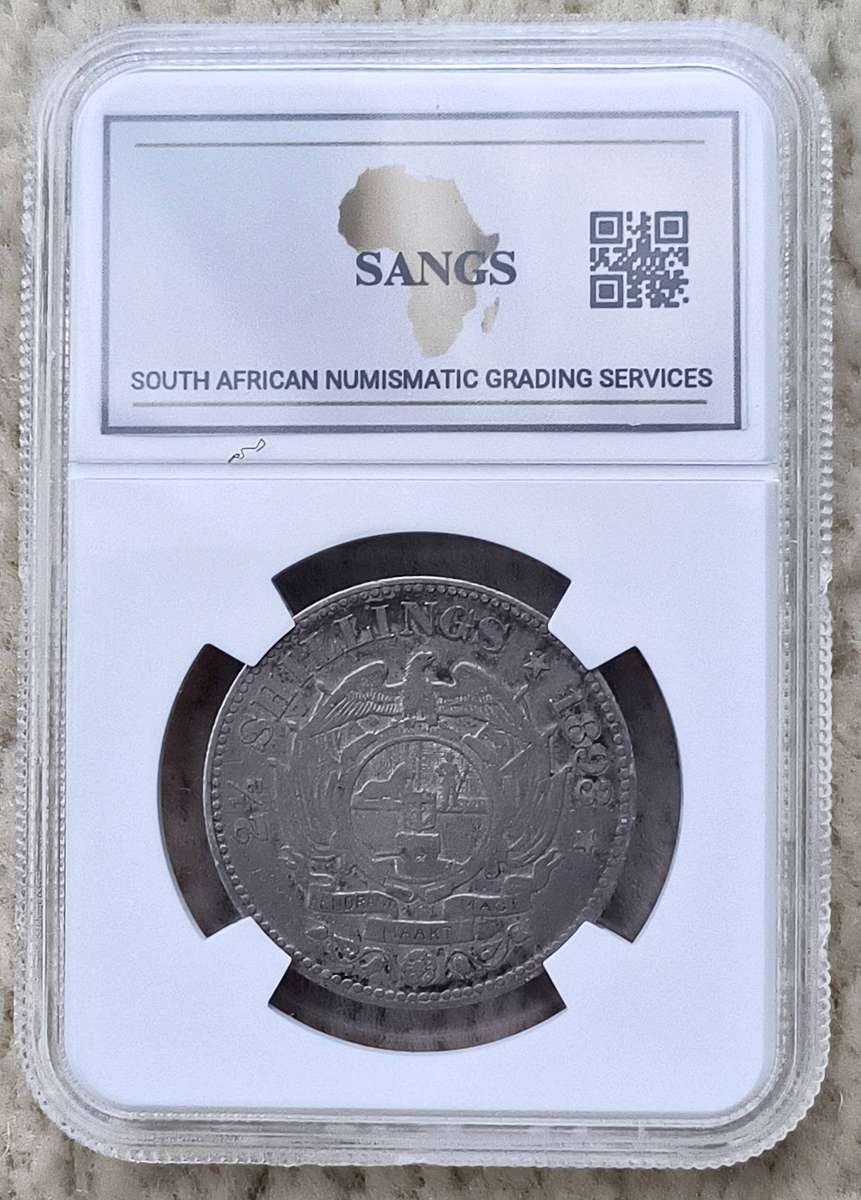 1893!! *2.1/2 Shilling*!! R1-Start!! Ultra Rare!! Excellent Collectors item!!