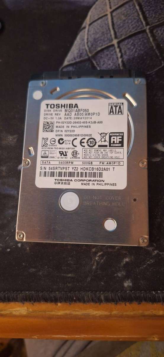 2.5"Hard drives