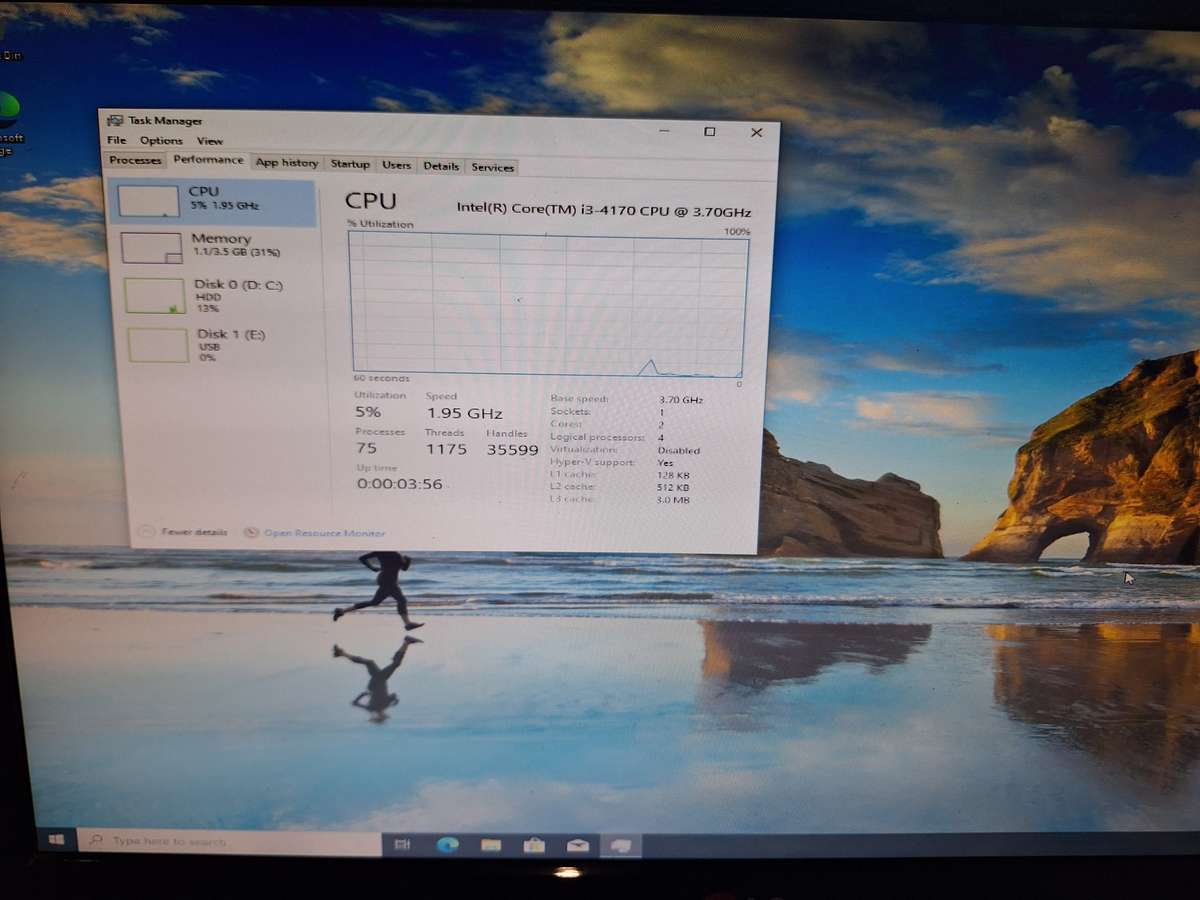 Lenovo Thinkcenter Tower with LG Monitor, Keyboard, and Mouse Combo